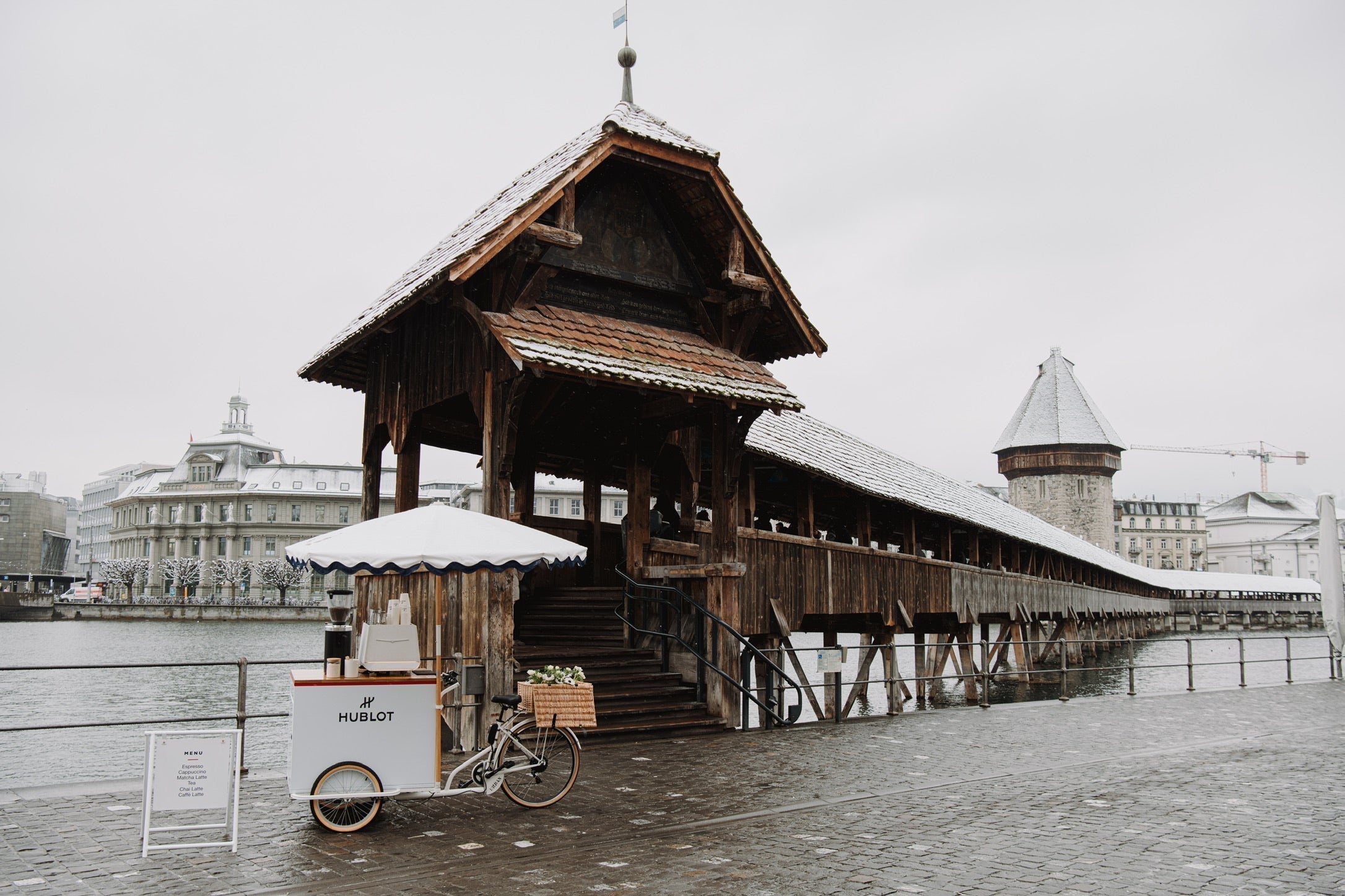 A Moment in Time at Kapellbrücke | Hublot x Grüezi