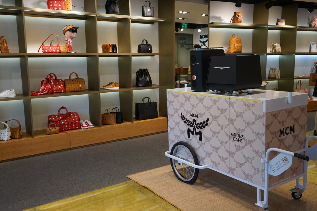 MCM Zurich Boutique | In-Store Coffee & Matcha Experience
