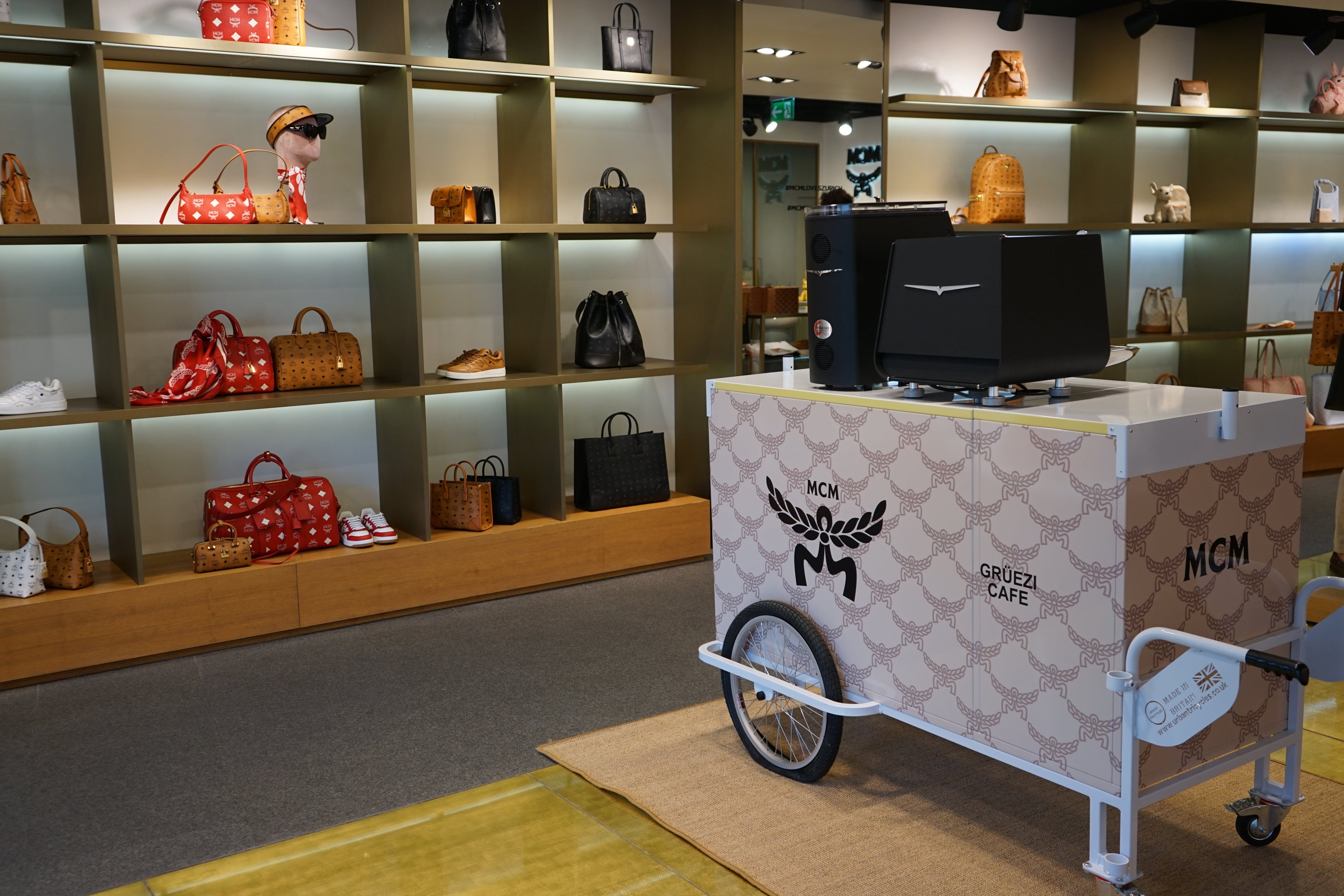 MCM Zurich Boutique | In-Store Coffee & Matcha Experience