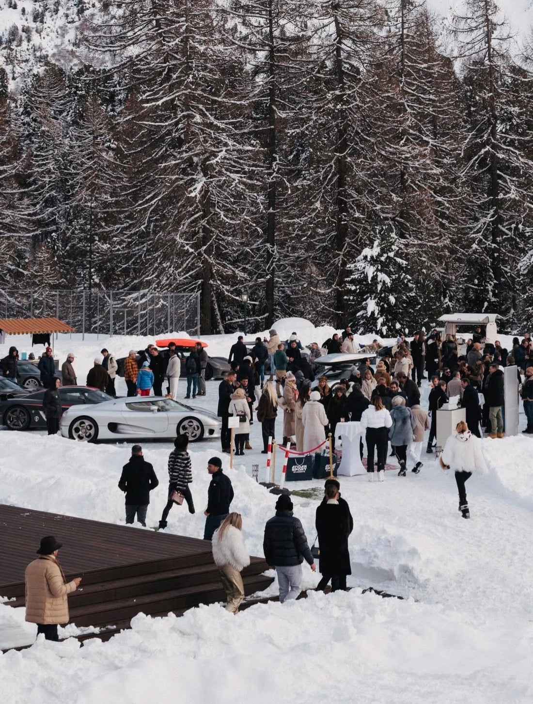 Koenigsegg x Carage at ICE St. Moritz | VIP Experience at Suvretta House