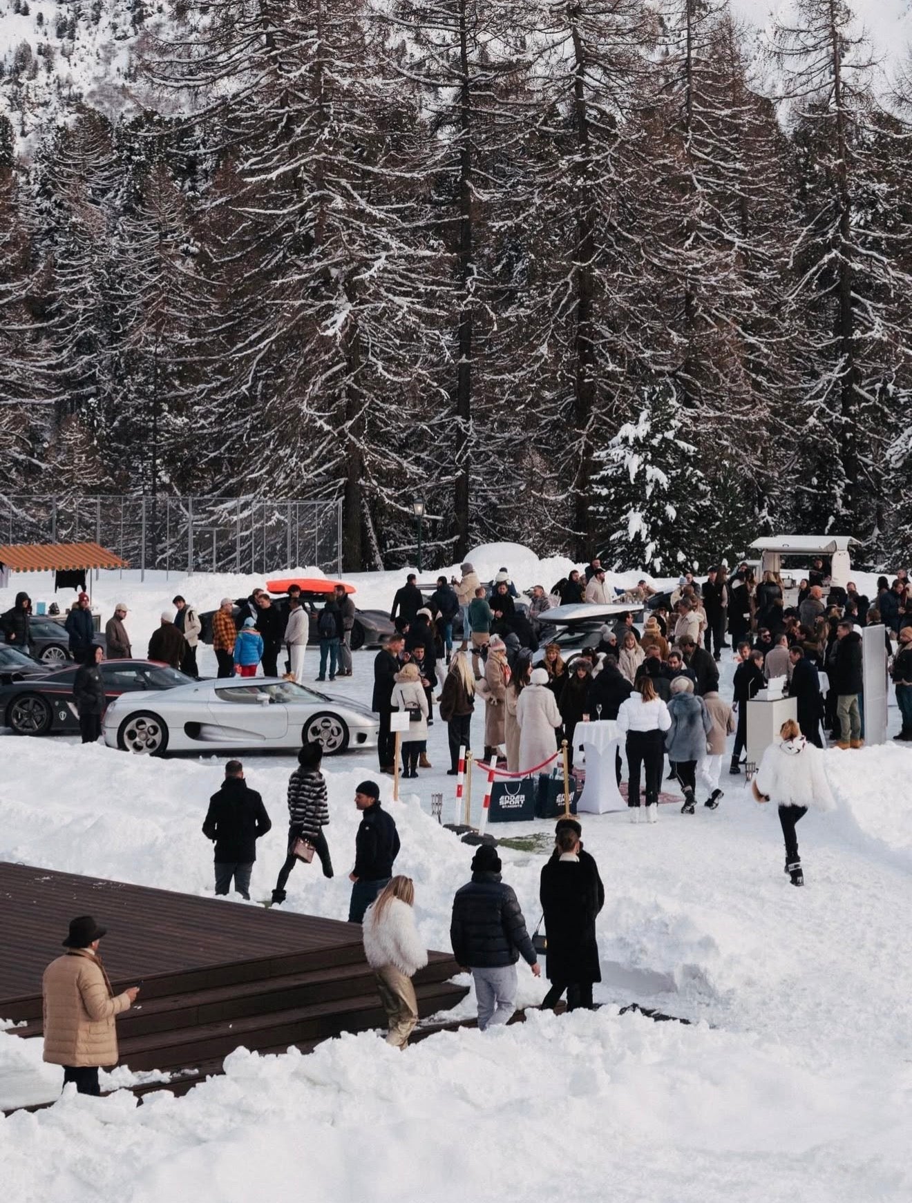 Koenigsegg x Carage at ICE St. Moritz | VIP Experience at Suvretta House