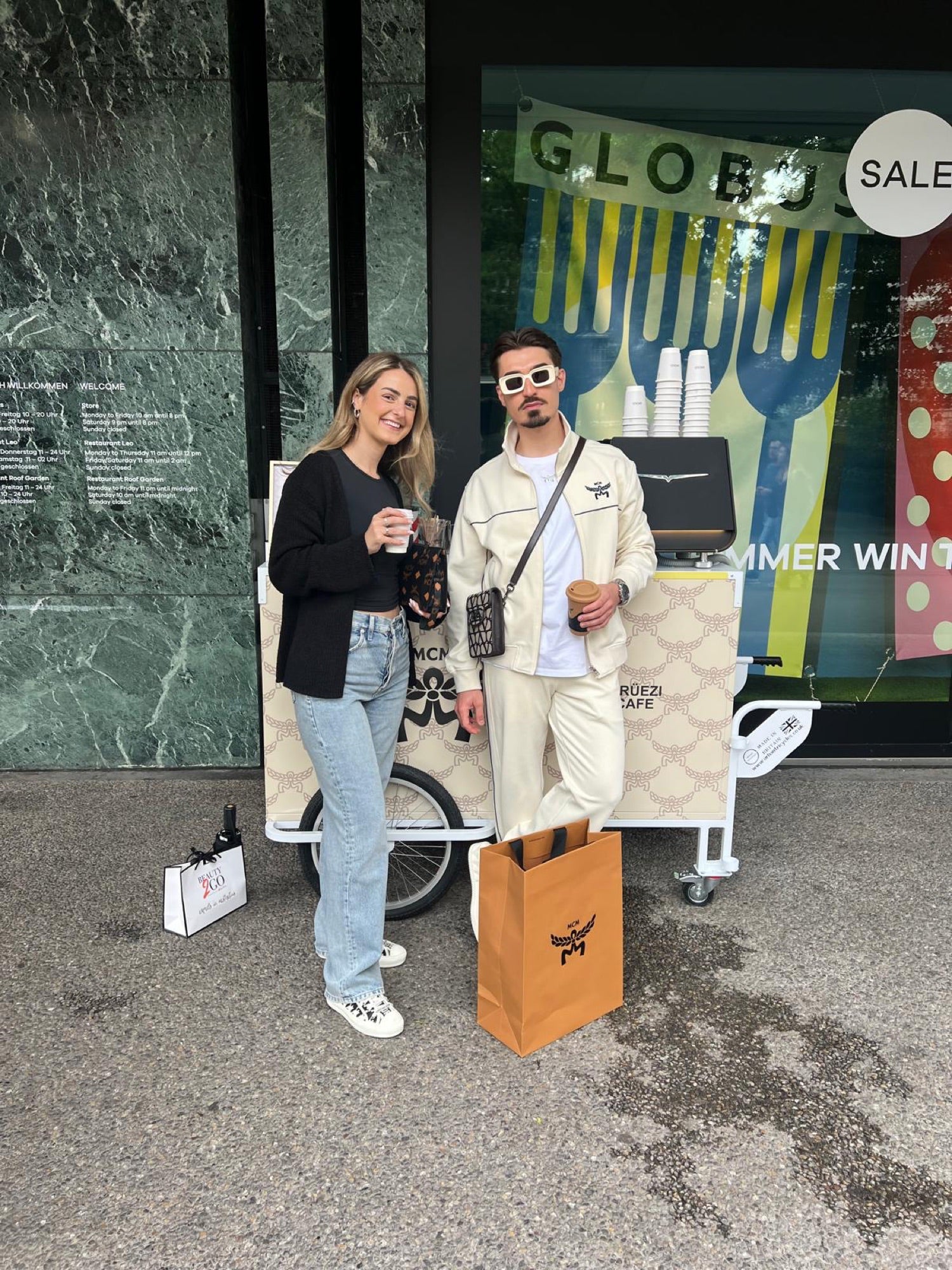 MCM × GLOBUS — Lets go Shopping, Zurich
